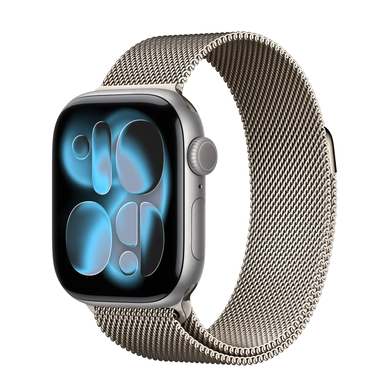 Apple Watch Series 11 42 mm — Spacegrijs/Naturel