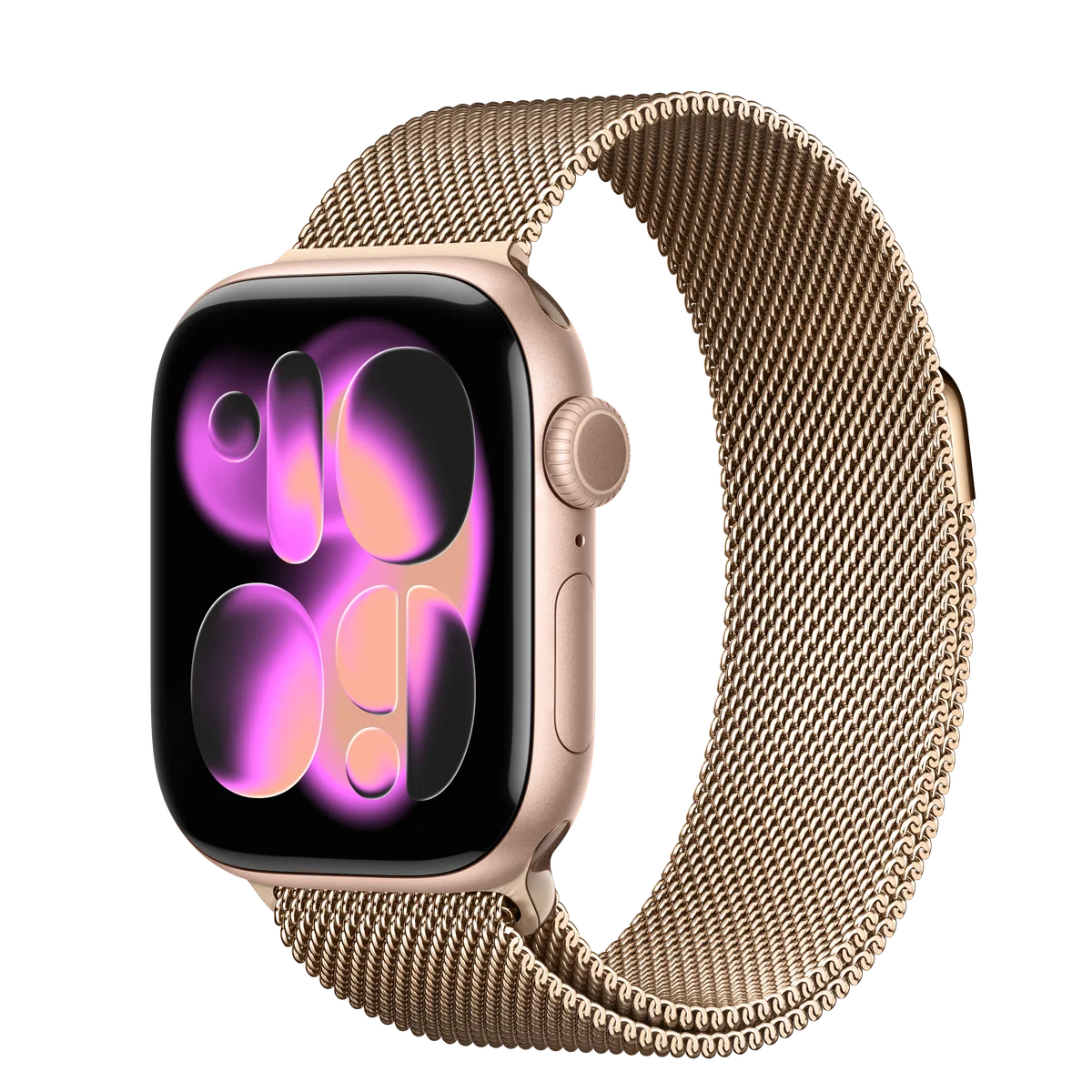 Apple Watch Series 11 42 mm — Roségoud/Goud