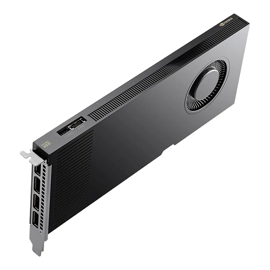PNY NVIDIA RTX PRO 4000 Blackwell - OEM Version — Fabrieksuitvoering — foto 1