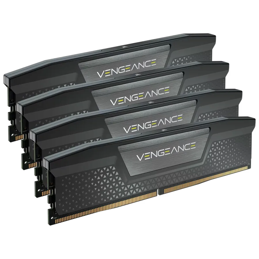 Corsair VENGEANCE DDR5 96 GB (4×24 GB) DDR5-5600 CL40 — Zwart