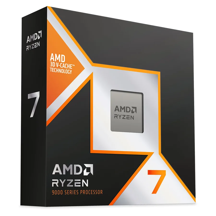 AMD Ryzen 7 9850X3D — Retailbox — foto 1