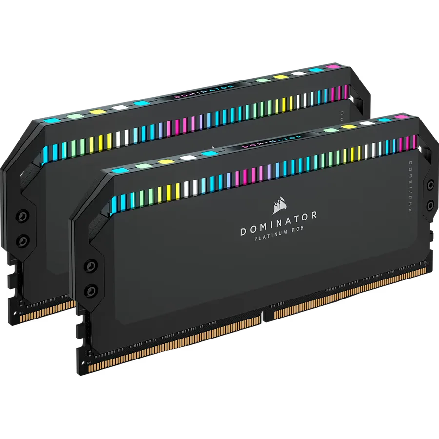 Corsair DOMINATOR RGB DDR5 64 GB (2×32 GB) DDR5-6400 CL32 — Zwart