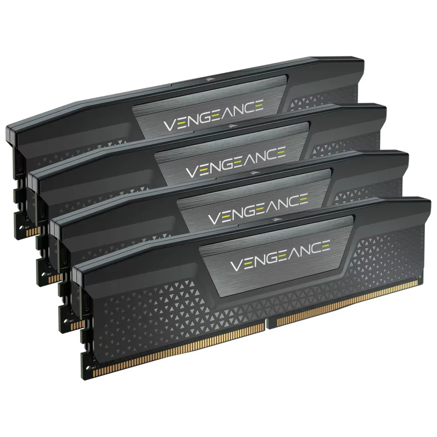 Corsair VENGEANCE DDR5 64 GB (4×16 GB) DDR5-6400 CL32 — Zwart