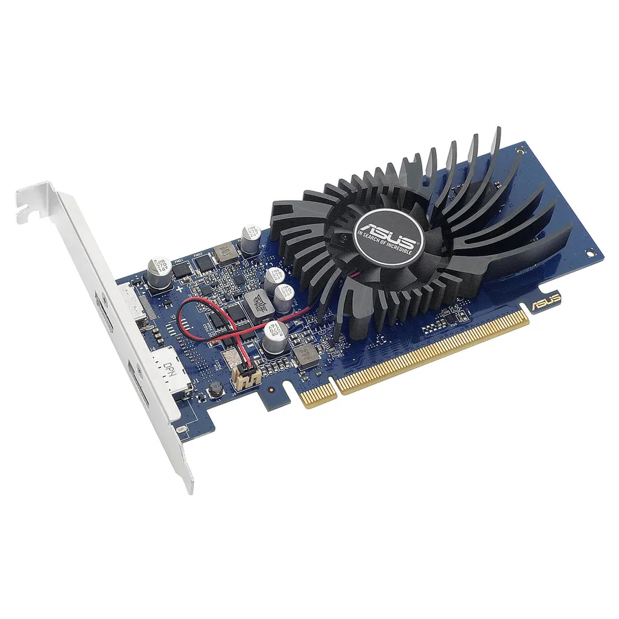 ASUS GeForce GT 1030 2GB - GT1030-2G-BRK — Fabrieksuitvoering