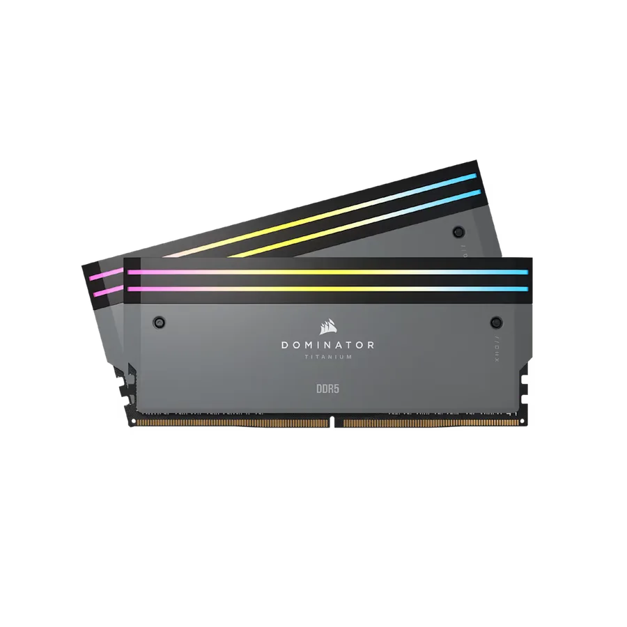 Corsair DOMINATOR TITANIUM 64 GB (2×32 GB) DDR5-6000 CL30 — Grijs