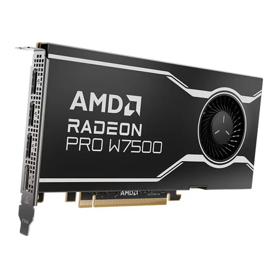 AMD Radeon Pro W7500 — Fabrieksuitvoering — foto 1