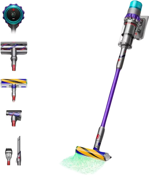 Dyson Gen5detect Absolute — Nikkel/Goud