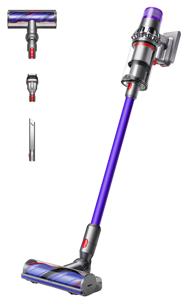 Dyson V11 Advanced — Nikkel/Blauw
